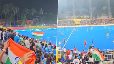 Vande Mataram During India Vs Malaysia Finals: ভারত ম্যাচে ফিরতেই দর্শকরা গাইছেন 'বন্দে মাতরম', অপূর্ব দৃশ্যের ভিডিয়ো