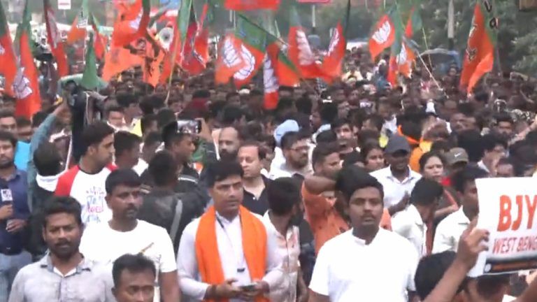 BJYM's Rally In Golpark: স্বপ্নদীপের মৃত্যুর প্রতিবাদে কলকাতায় বিক্ষোভ মিছিল বিজেপি যুব মোর্চার, গোলপার্কের ভিডিয়ো