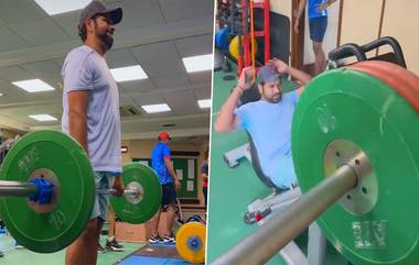 Rohit Sharma at Gym: এশিয়া কাপের আগে জিমে ঘাম ঝরাচ্ছেন রোহিত শর্মা, দেখুন ভিডিও