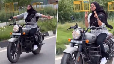 Salika Malik Dangerous Bike Stunts: দুহাত ছেড়ে বাইক নিয়ে কেরামতি, ট্রাফিক পুলিশের জালে ইনস্টাগ্রাম ইনফ্লুয়েন্সর সালিকা মালিক