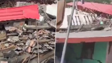 Shimla Five Storey Building Collapses: সিমলায় তাসের ঘরের মত ভেঙে পড়ল পাঁচ তলা বহুতল, দেখুন ভিডিয়ো