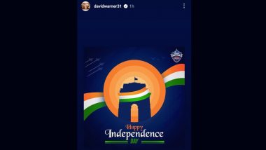 Independence Day 2023: ভারতের ৭৭তম স্বাধীনতা দিবসের প্রাক্কালে শুভেচ্ছা জানালেন ডেভিড ওয়ার্নার (দেখুন পোস্ট)