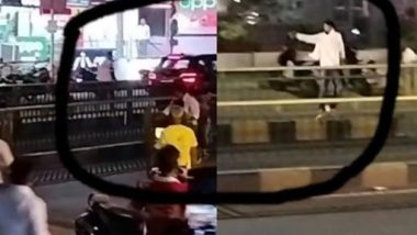 Ahmedabad Firing Video: থানার কাছে দাঁড়িয়ে গুলি চালাতে শুরু করল যুবক, দেখুন ভিডিয়ো