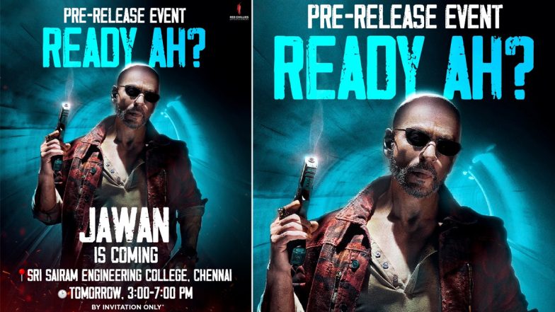 Jawan Pre-Release Event: জওয়ানের প্রাক-রিলিজ ইভেন্টে অডিও লঞ্চের জন্য সাই রাম ইঞ্জিনিয়ারিং কলেজে আজ কিং খান (দেখুন টুইট)