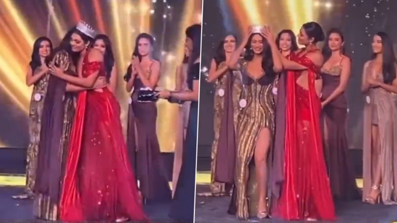 Miss Diva Universe 2023: চণ্ডীগড়ের শ্বেতা শারদা জিতলেন মিস ডিভা ইউনিভার্সের খেতাব, দেখুন সেই খেতাব পাওয়ার সুন্দর মুহূর্তের ভিডিও