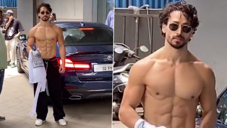 Tiger Shroff Shirtless Video: মিডিয়ার সামনে শার্টলেস টাইগার শ্রফ, অভিনেতার নিখুঁত শরীর দেখে নেটিজেনরা অবাক  (দেখুন ভিডিও)