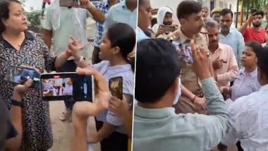 Uttar Pradesh Video: তর্কের মাঝে কিশোরী কষিয়ে চড় সরকারি আধিকারিকের, দেখুন ভিডিয়ো