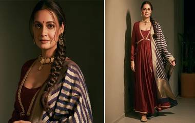 Dia Mirza: বেণী করা চুল, কপালে টিপ বাঙালি স্টাইলে দিয়া, দেখুন ছবি