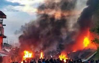 Manipur Violence:  ফের উত্তেজনা মণিপুরে, বিষ্ণুপুরে সংঘর্ষের খবর