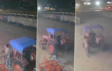 Gujarat Viral Video: ট্র্যাক্টারের চাকায় চাপা পড়ে, সেই  ট্র্যাক্টারই চুরি করে পালাল চোর; দেখুন ভিডিও