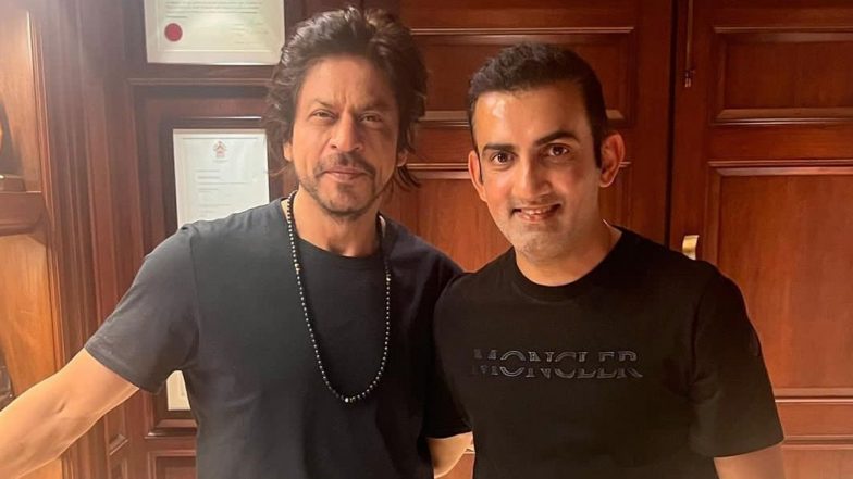 Gautam Gambhir Meets Shah Rukh Khan: শাহরুখের সঙ্গে দেখা করে উচ্ছ্বাসিত গৌতম গম্ভীর! বললেন, কিং খান 'সিম্পলি দ্য বেস্ট' (দেখুন ছবি)