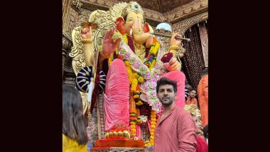Ganesh Chaturthi 2023: গণেশ চতুর্থীর সকালেই মুম্বইয়ের লালবাউগচা রাজার দর্শন কার্তিকের, রইল ভিডিয়ো