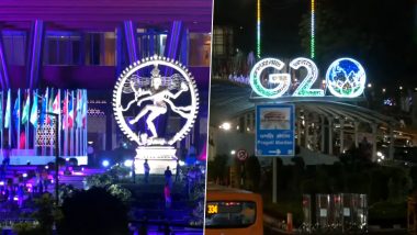 G20 In Delhi: মায়াবী আলোয় নটরাজের সম্মোহন! ভি়ডিয়োতে দেখুন অপূর্ব আলোয় সেজে উঠেছে ভারত মণ্ডপম