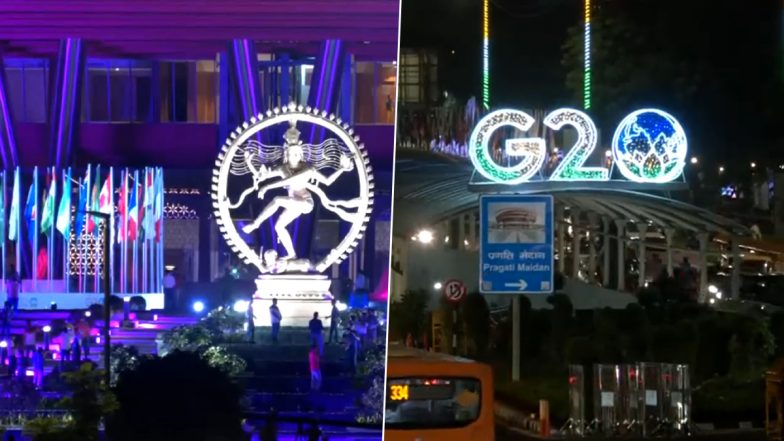G20 In Delhi: মায়াবী আলোয় নটরাজের সম্মোহন! ভি়ডিয়োতে দেখুন অপূর্ব আলোয় সেজে উঠেছে ভারত মণ্ডপম