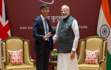 Rishi Sunak & PM Modi: জি ২০ বৈঠকের ফাঁকে প্রধানমন্ত্রী নরেন্দ্র মোদির সঙ্গে সাক্ষাৎ ঋষি সুনকের, দেখুন ছবি