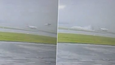 Mumbai Plane Crash New Video: মুম্বইয়ে নামতে গিয়ে কীভাবে দুর্ঘটনার কবলে পড়ল প্রাইভেট জেট! দেখুন সেই মুহূর্তের ভিডিয়ো