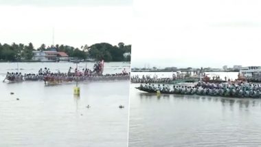 Champions Boat League 2023: কেরলে পর্যটন দফতরের উদ্যোগে অনুষ্ঠিত নৌকা প্রতিযোগিতা, দেখুন ভিডিয়ো