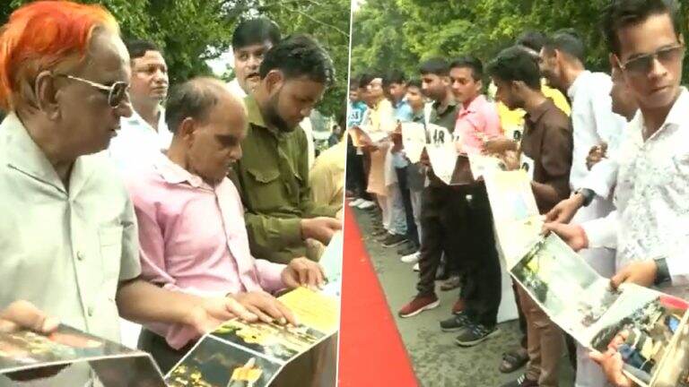 PM Modi's Birthday: প্রধানমন্ত্রী মোদির জন্মদিন উপলক্ষে ১.১৫ কিলোমিটার লম্বা বার্থডে কার্ড বানালেন বিশেষ চাহিদাসম্পন্নরা, দেখুন ভিডিয়ো