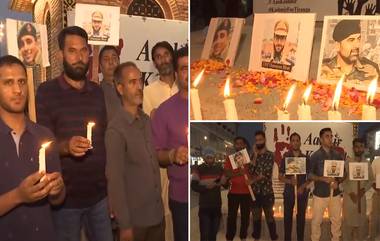 Candle March In Srinagar: অনন্তনাগে এনকাউন্টারে মৃত নিরাপত্তারক্ষীদের শ্রদ্ধা জানিয়ে মোমবাতি মিছিল. শ্রীনগরের ভিডিয়ো