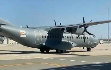 C-295 Transport Aircraft: ভারতে এল বায়ুসেনার প্রথম সি-২৯৫ পরিবহনকারী বিমান