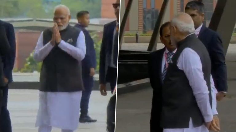 PM Modi Grand Entry In G20 Summit: দেখুন, জি-২০ সামিটে প্রধানমন্ত্রী নরেন্দ্র মোদী ভারত মণ্ডপমে রাজকীয় প্রবেশ