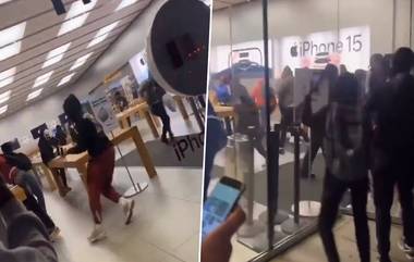 Apple Store Loot Video: অ্যাপল সহ অনেক দোকানে লুট, আই ফোন ১৫ সহ অনেক নতুন পণ্য বাজেয়াপ্ত (দেখুন লুটের ভিডিও)