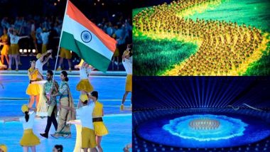 Asian Games 2023: চিনে এশিয়ান গেমস উদ্বোধনের মার্চপাস্টে ভারতের পতাকা বহন করলেন লভলিনা, হরমনপ্রীত
