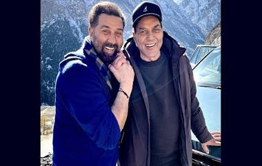 Sunny Deol: 'গদর টু'-এর দেদার সাফল্যের পর বাবা ধর্মেন্দ্রকে নিয়ে আমেরিকায় উড়ে গেলেন সানি দেওল