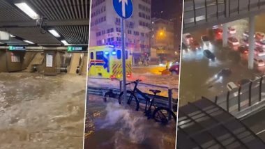 Hong Kong Flood Video: রাস্তা যেন নদী, ভাসছে মেট্রো স্টেশন, হংকংয়ে বন্যা পরিস্থিতি ভয়াবহ
