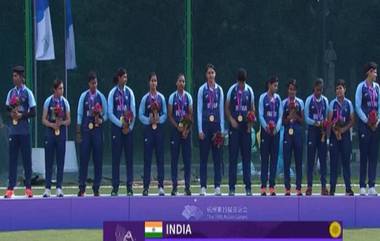 Indian Women's Cricket Team: এশিয়াডের পোডিয়ামে সোনার মেয়েরা, হরমনপ্রীত, স্মৃতি, তিতাসদের ঐতিহাসিক সোনা জয়ের মুহূর্ত, দেখুন ভিডিয়ো