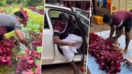 Video: অডিতে চেপে রাস্তার পাশে সবজি বিক্রি করতে এলেন কৃষক, ভাইরাল ভিডিয়ো
