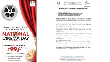 Movie Tickets at 99 Rupees: ৯৯টাকায় পাওয়া যাবে যে কোন সিনেমার টিকিট,দর্শকদের জন্য জাতীয় সিনেমা দিবসের উপহার (See Tweet)