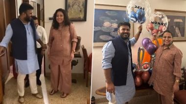 Swara Bhasker Baby Shower Video: স্বরা ভাস্করের 'বেবি শাওয়ার', ফাহাদের হাত ধরে সাধ খেলেন অভিনেত্রী, দেখুন