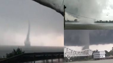 Tornado Hooghly Video: মিনি টর্নেডোয় তছনছ হুগলির গ্রাম-সুন্দরবন, দেখুন ভিডিয়ো