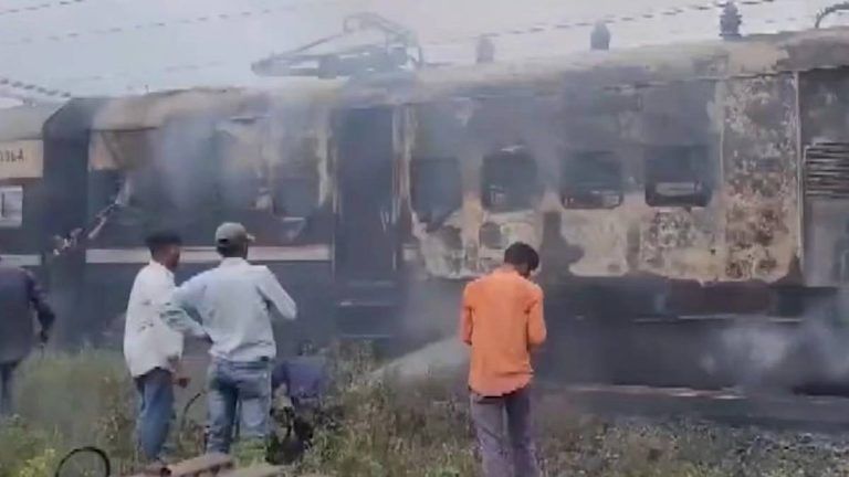 Gujarat Train Fire: গুজরাটে গোধরাগামী ট্রেনে ভয়াবহ আগুন, দেখুন ভিডিয়ো