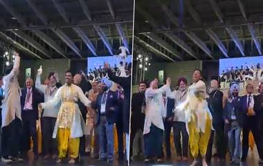 Jyotiraditya Scindia Dancing: অনুষ্ঠান মঞ্চ থেকে নেমে জমিয়ে নাচলেন জ্যোতিরাদিত্য সিন্ধিয়া, কেন্দ্রীয় মন্ত্রীর ভাইরাল ভিডিও, দেখুন