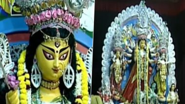 Durga Puja 2023: মহানবমীর সকাল থেকে বিশুদ্ধ সিদ্ধান্ত মতে মন্ত্রোচ্চারণ এবং বিধি মেনে চলছে বেলুড় মঠের দুর্গাপুজো