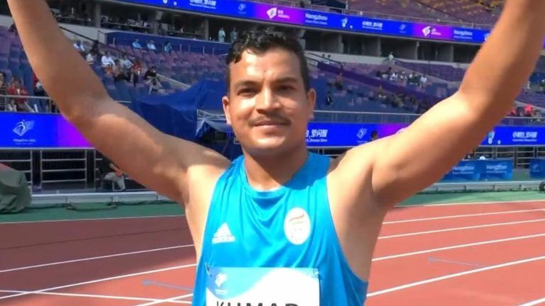 Asian Para Games 2023: ৪০০ মিটার টি৬৪ ইভেন্টে রূপো জিতলেন ভারতের অজয় কুমার, সোনা ছিনিয়ে নিল সৌদি আরবের নূর মোহাম্মদের