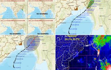 Cyclonic Storm Hamoon:পুজোর শেষে দুর্যোগের আশঙ্কা ! আগামী ৬ঘণ্টার মধ্যে ধেয়ে আসছে ঘূর্ণিঝড় 'হামুন'