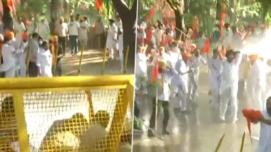 Chandigarh Protest: চণ্ডীগড়ে অকালি দলের বিক্ষোভ আটকাতে জলকামানের ব্যবহার পুলিশের, ঘটনাস্থলের ভিডিয়ো