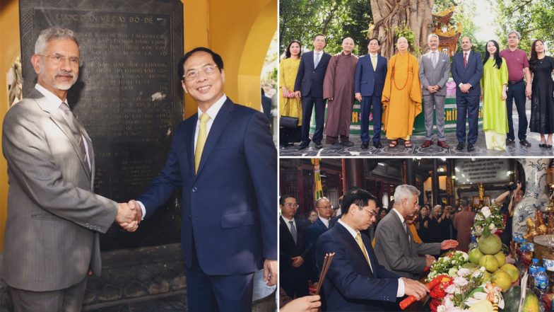 S Jaishanka In Vietnam: ভিয়েতনাম সফরে বিদেশমন্ত্রী এস জয়শঙ্কর, দেখুন সেখানকার বিশিষ্টদের সঙ্গে সাক্ষাতের ছবি