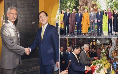 S Jaishanka In Vietnam: ভিয়েতনাম সফরে বিদেশমন্ত্রী এস জয়শঙ্কর, দেখুন সেখানকার বিশিষ্টদের সঙ্গে সাক্ষাতের ছবি