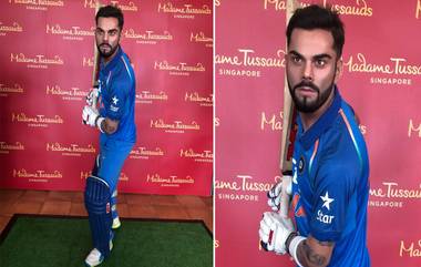 Virat Kohli Wax Statue in Singapore: সিঙ্গাপুরের মাদাম তুসো মিউজিয়ামে উন্মোচিত মোমের বিরাট কোহলি (দেখুন ছবি)