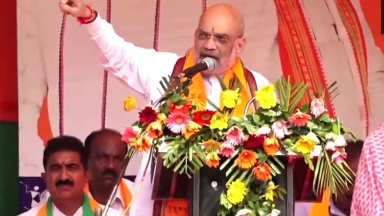 Amit Shah: বিজেপিকে ভোট দিলে রাজ্যের সবাইকে বিনা খরচে রামমন্দির দেখাবে সরকার, তেলাঙ্গানায় ভোটপ্রচারে প্রতিশ্রুতি অমিত শাহ-র