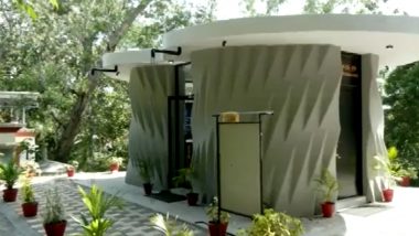 Kerala's first 3D-printed building, 'Amaze 28': ১১লাখ টাকা ব্যয়ে কেরালায় তৈরি হল থ্রি ডি প্রিন্টেড এক কামরার বাড়ি (দেখুন ছবি)