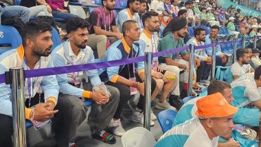 Indian Cricket Team in Hockey Match, Asian Games 2023: ভারত-পাকের হকির ম্যাচ দেখতে মাঠে হাজির যশস্বী, ঋতুরাজ (দেখুন ছবি ও ভিডিও)