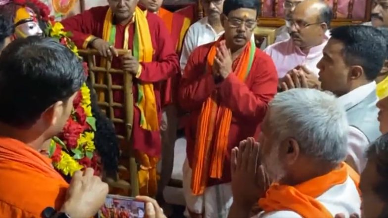 Goa CM Pramod Sawant: উৎসবের মরসুমে বঙ্গে গোয়ার মুখ্যমন্ত্রী, সারলেন তারাপীঠ দর্শন