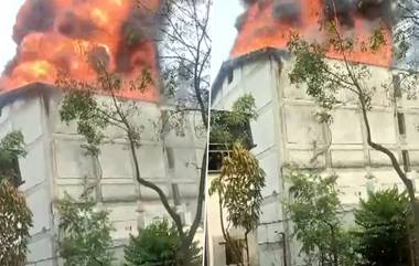 Pune Fire: পুনের বরফ কারখানায় ভয়াবহ আগুন, দেখুন দুর্ঘটনাস্থলের ভিডিয়ো