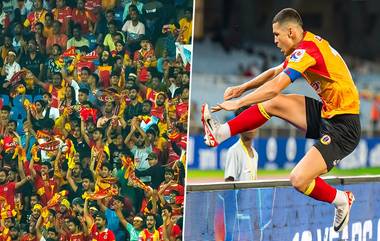 East Bengal FC vs Hyderabad FC Result: ক্লিটন সিলভার দুর্দান্ত ফ্রি-কিকে জয় ইস্টবেঙ্গলের (দেখুন ভিডিও)