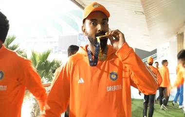 KL Rahul Gets Best Fielder Award: বিশ্বকাপের মঞ্চে দ্বিতীয়বার সেরা ফিল্ডারের পদক পেলেন কে এল রাহুল, দেখুন সেই পোস্ট